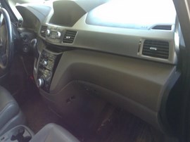 2011 HONDA ODYSSEY, GRAY, EX-L MODEL, 3.5L, AT, FWD,   A26284